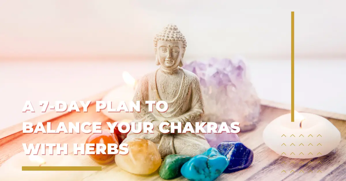 A 7-day plan to Balance your Chakras with Herbs