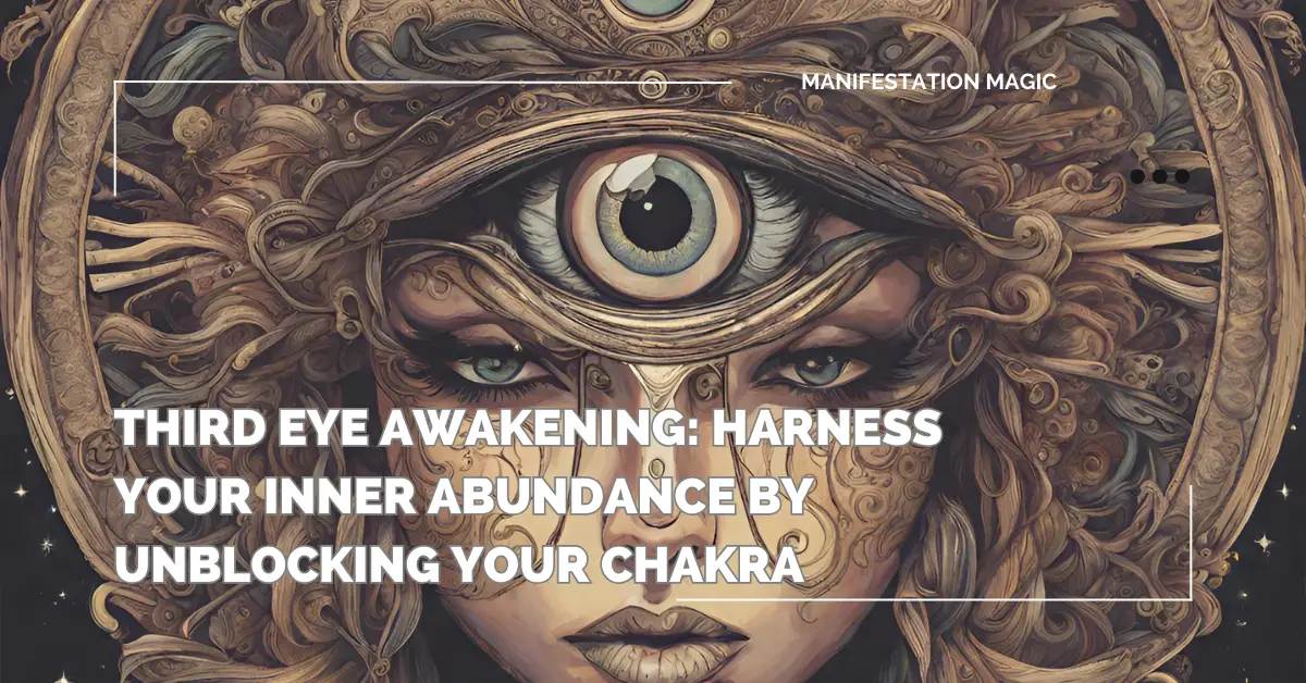 Third Eye Awakening: Harness Your Inner Abundance by Unblocking Your Chakra