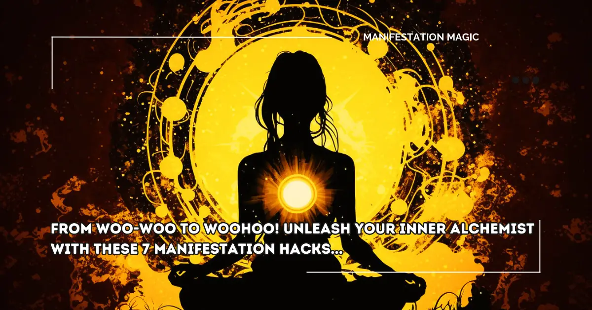 From Woo-Woo to Woohoo! Unleash Your Inner Alchemist with These 7 Manifestation Hacks…