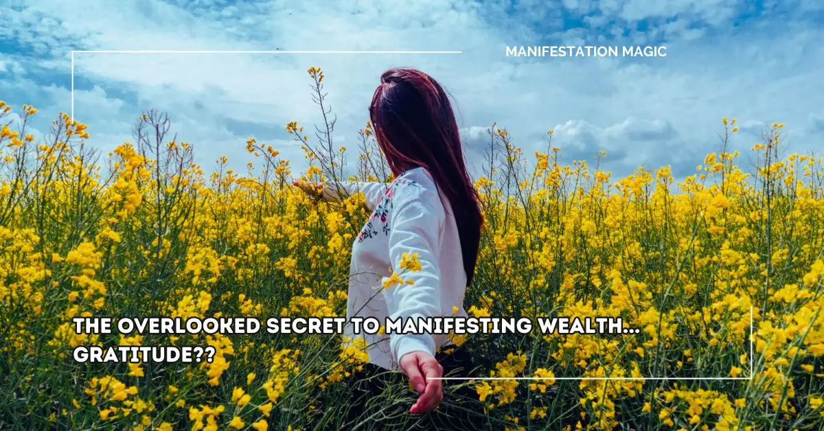 The Overlooked Secret To Manifesting Wealth… Gratitude??