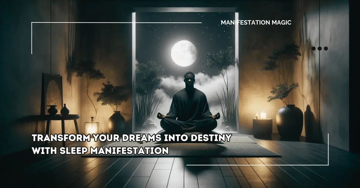 Transform Your Dreams into Destiny with Sleep Manifestation