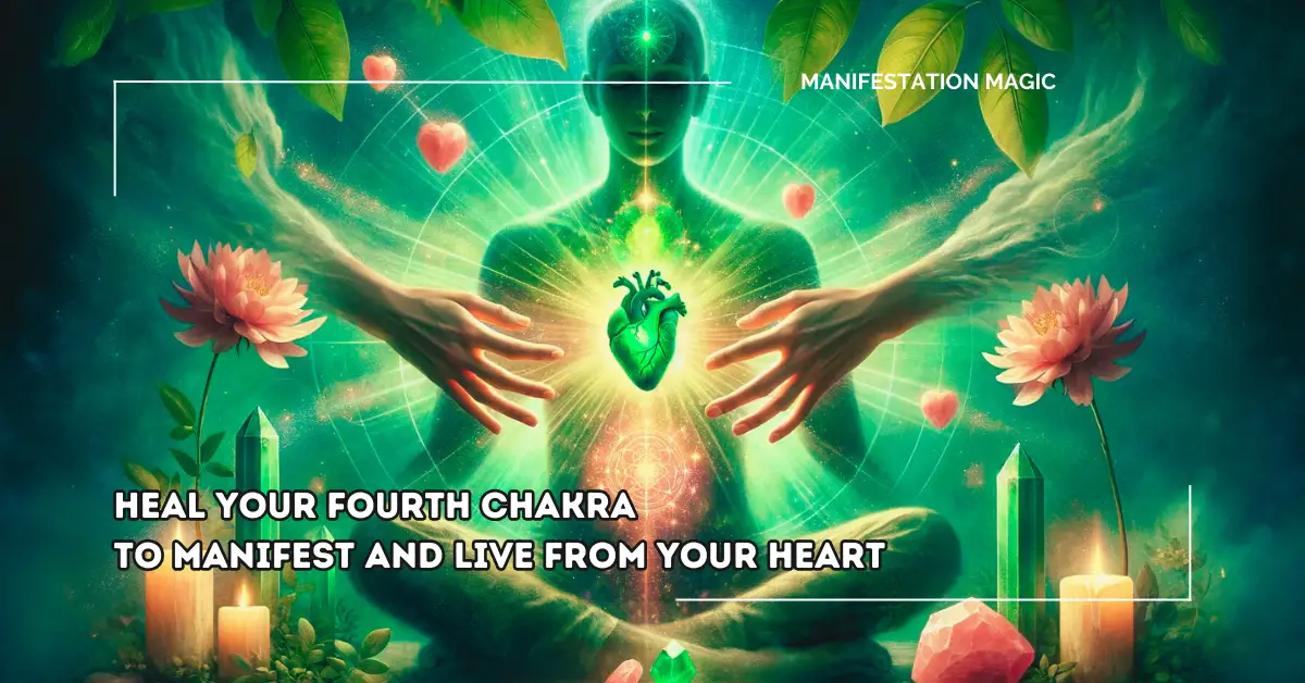 Heal your Fourth Chakra To Manifest and Live from your Heart