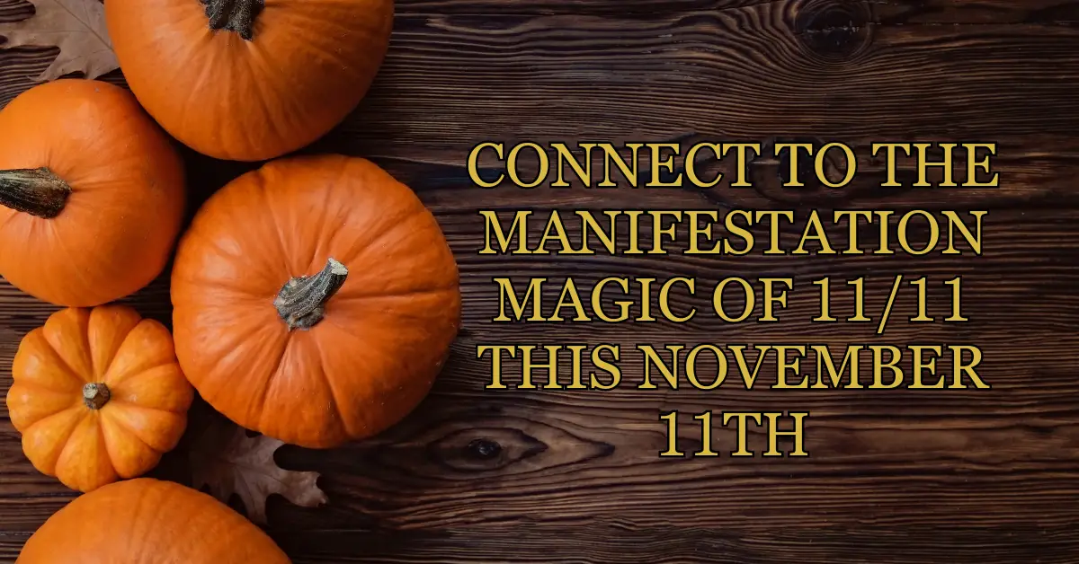 Connect to the Manifestation Magic of 11/11 this November 11th