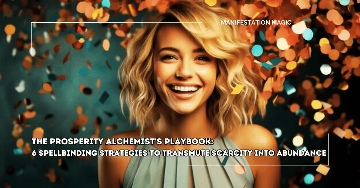 The Prosperity Alchemist’s Playbook: 6 Spellbinding Strategies to Transmute Scarcity into Abundance